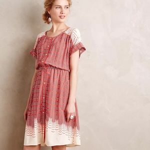 Anthropologie Maeve Veronica Shirtdress Size M